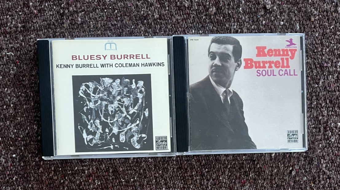 Kenny Burrell 2-CD Lot – Bluesy Burrell / Soul Call – Prestige Jazz