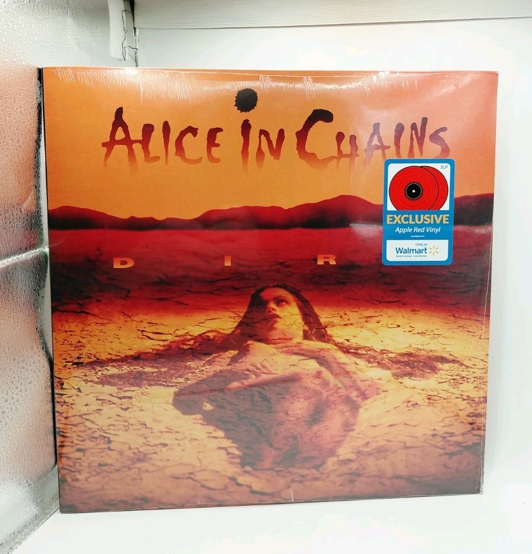 Alice In Chains "Dirt" 12" Vinyl Record Double LP SEALED/NEW, (2022 Reissue) Red