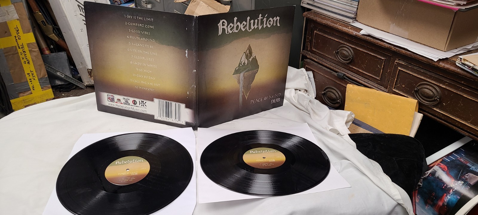 Peace of Mind (Dub) by Rebelution  2X Vinyl LP Record, 2012