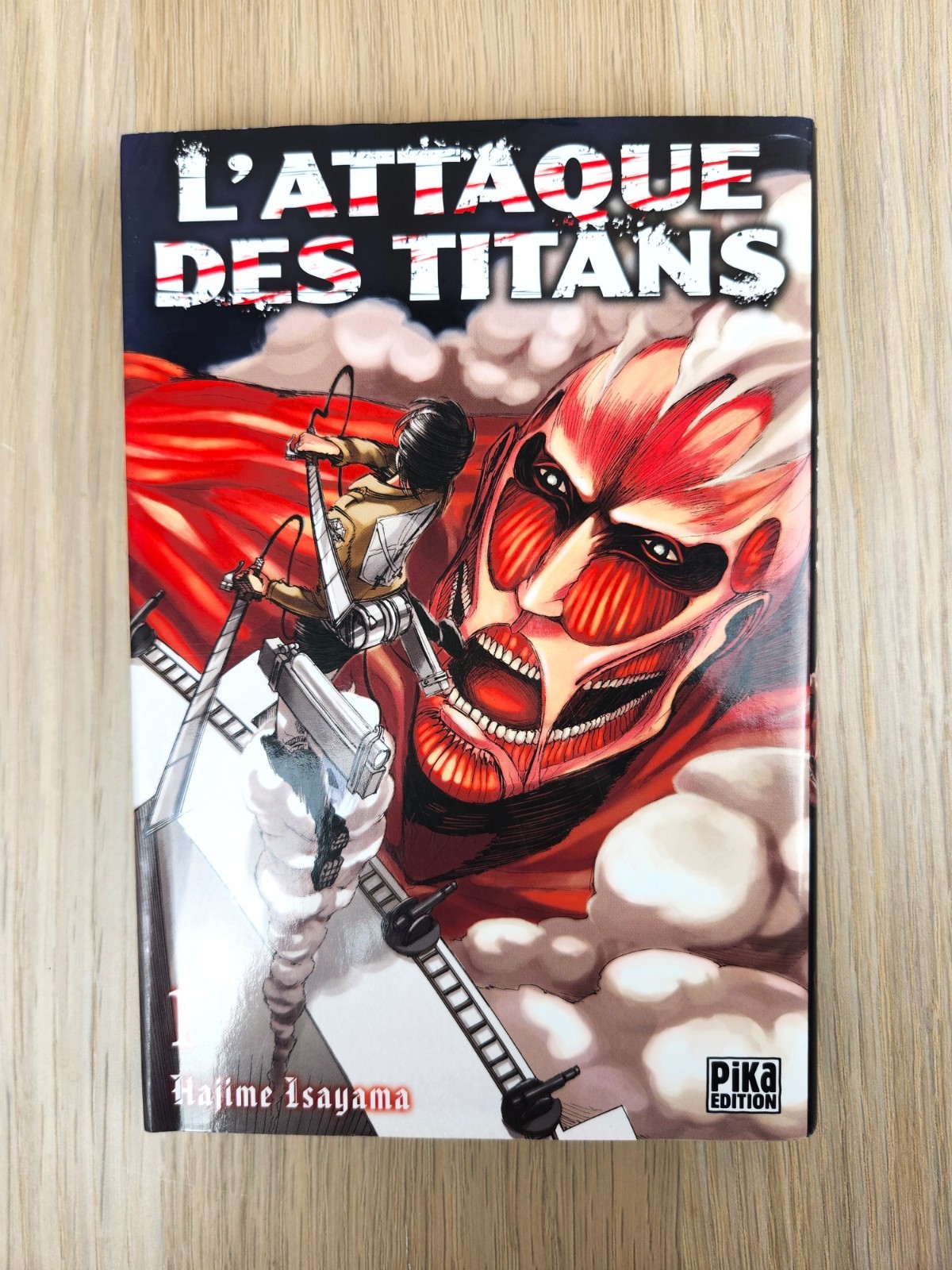 Manga L'Attaque des Titans – Tome 1 par Hajime Isayama
