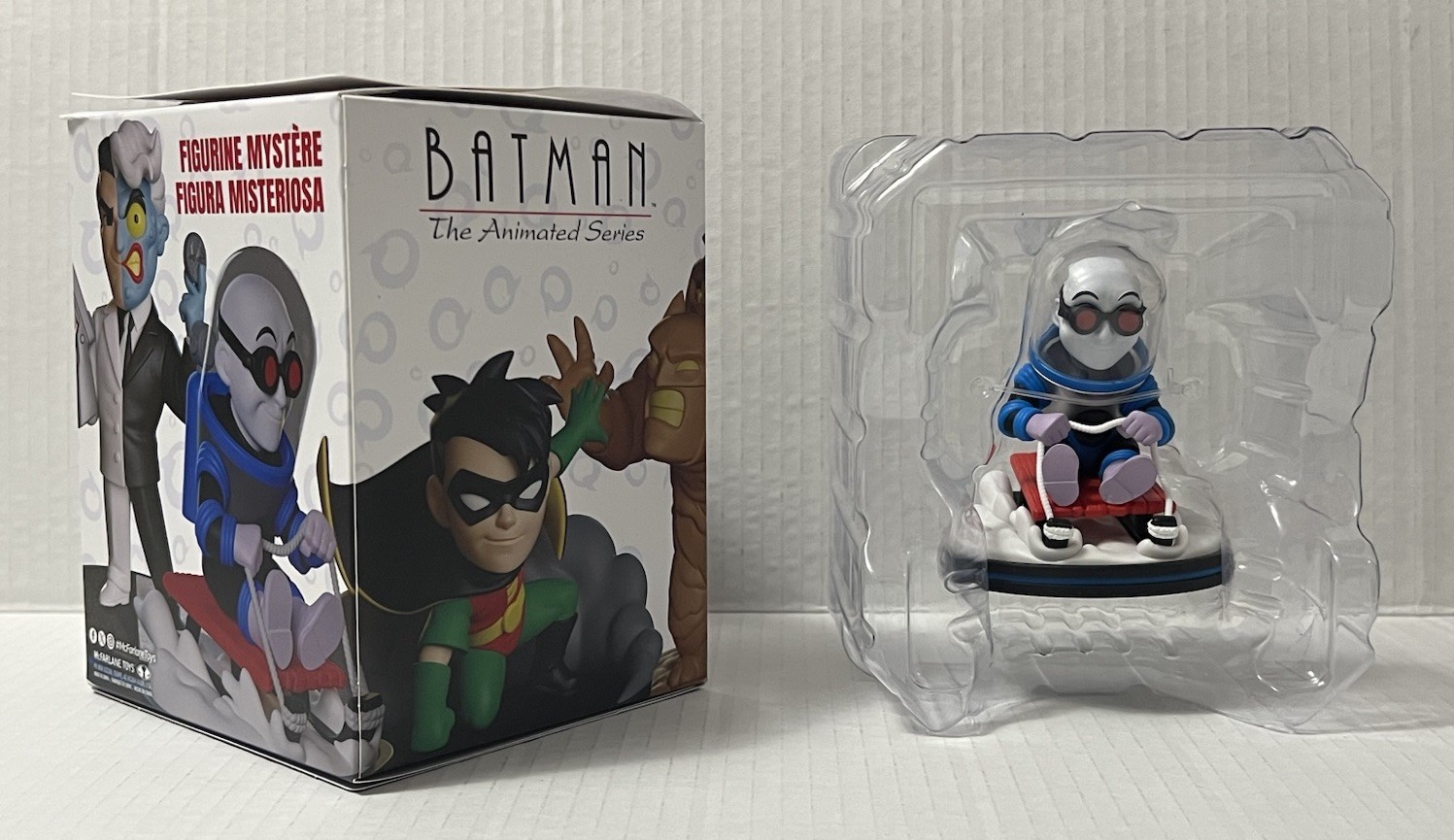 DC Comics MR. 2026 nuovo FREEZE 3,5" QMx Q-Fig Figure Batman La Serie Animata
