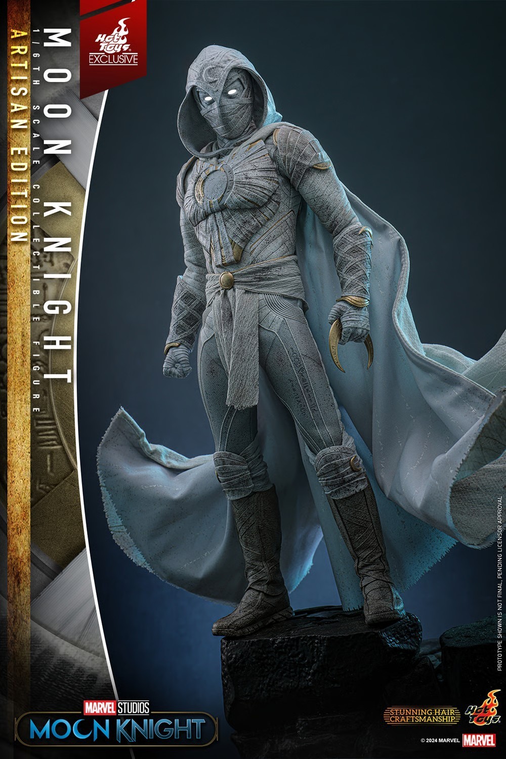 Hot Toys Modellino MOON KNIGHT (Edizione Artigianale) scala 1:6