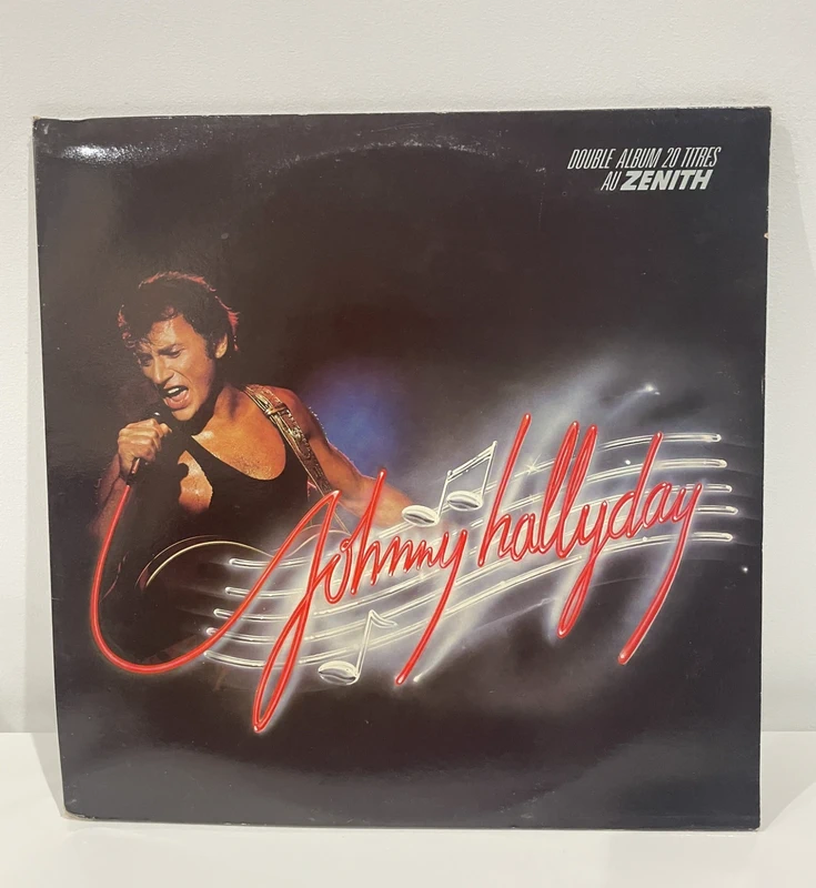 Double vinyle Johnny Hallyday - 20 titres au Zenith ( 824045-1 )