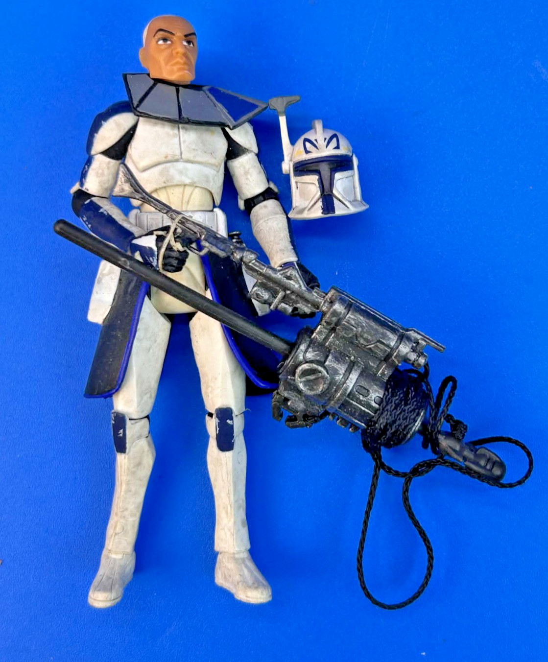 Star Wars Captain Rex Clone Wars Dirty Armor Variant 100% Complete C9+ 2008
