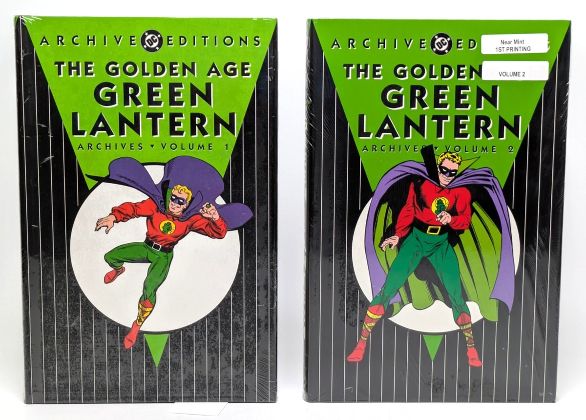 The Golden Age Green Lantern Vol 1-2 | DC Archives | DC Comics | HC New & Sealed
