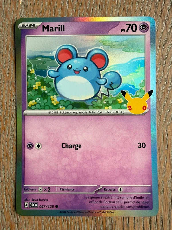 Marill 067/128 - 30 ans
