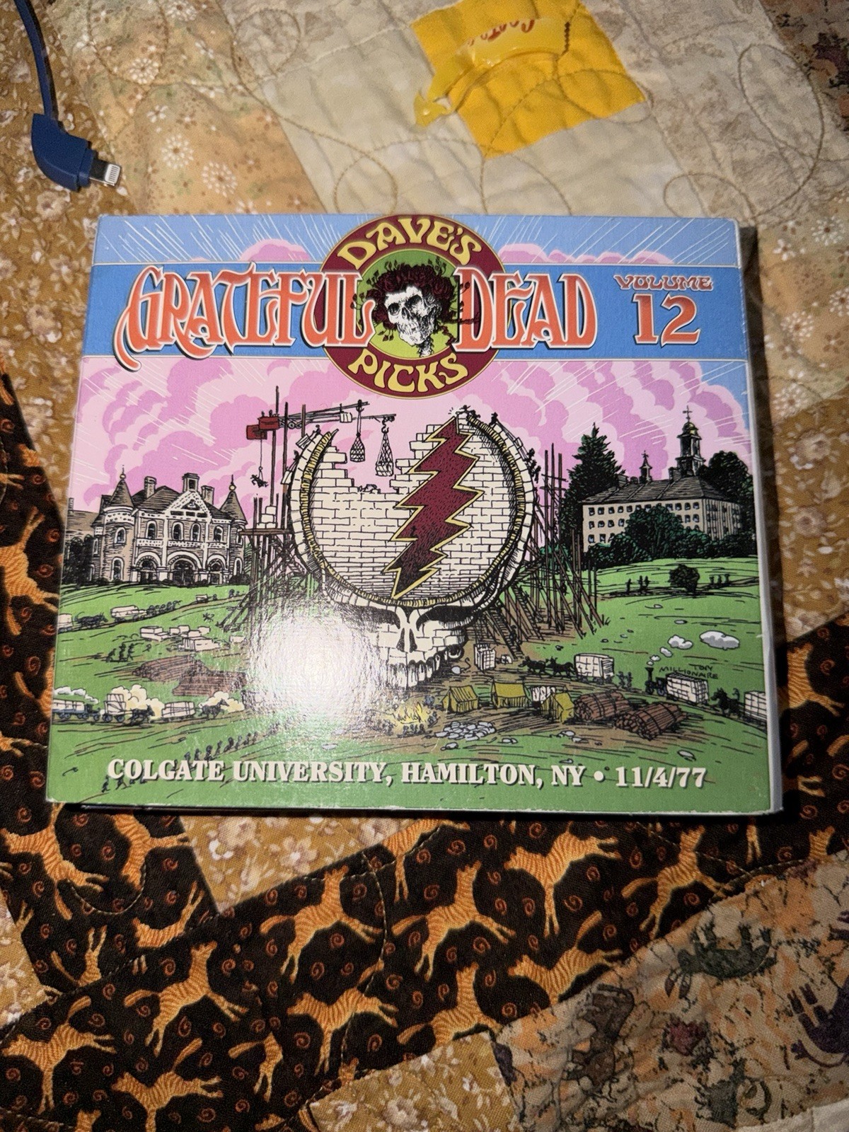 Grateful Dead Dave's Picks Vol 12 CD Live 11/4/77 Hamilton NY 3-Disc HDCD