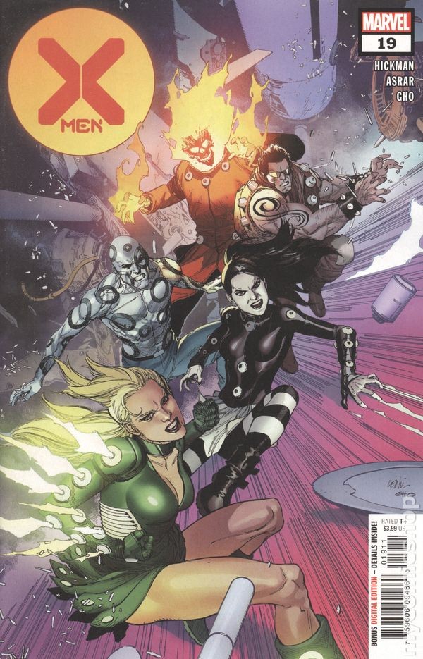 X-Men 19A Yu VF 2021 Immagine Stock