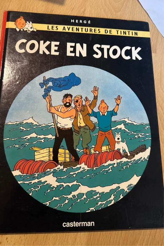 BD tintin coke en stock
