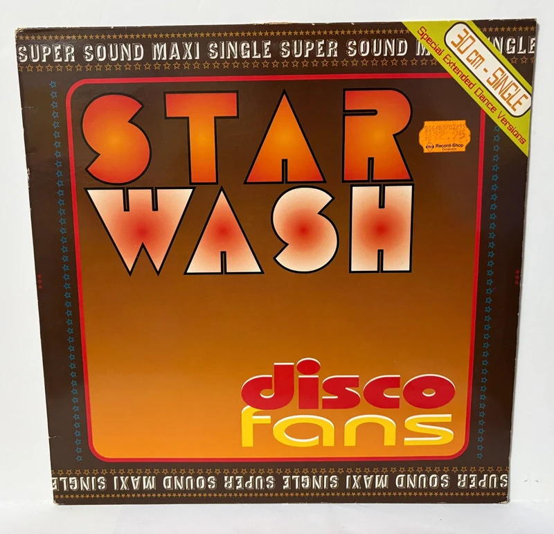 Maxi Single 12" - Star Wash - Disco Fans