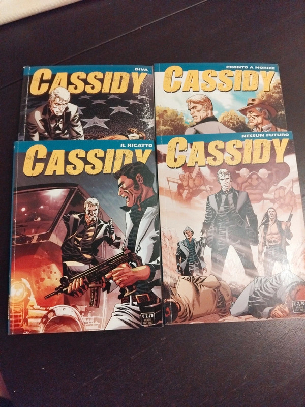 Albi Cassidy n. 15, 16, 17, 18 - prima edizione