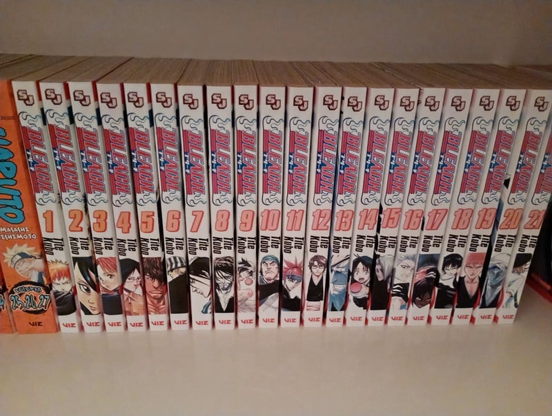 Bleach manga box set 1