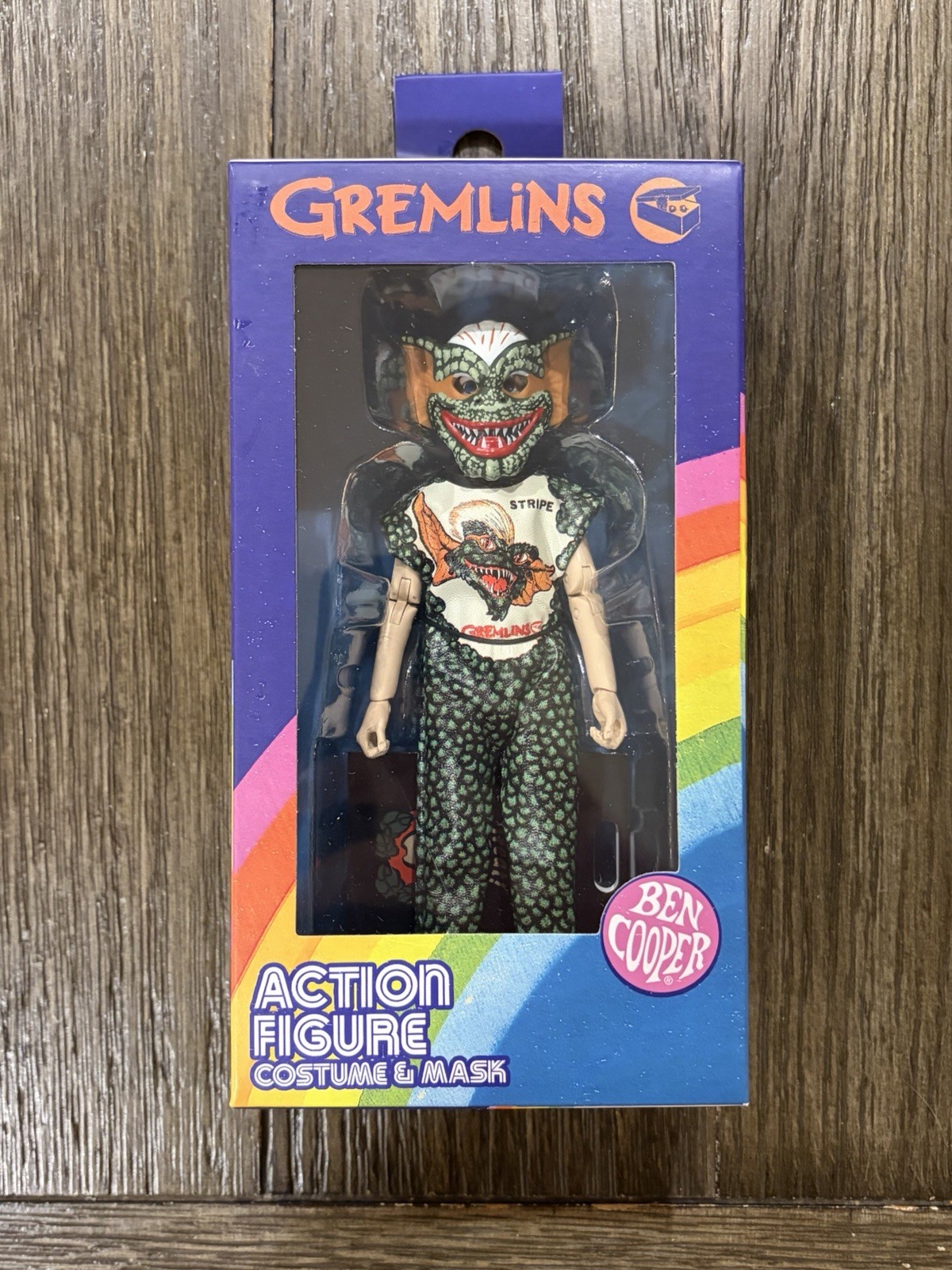 NECA Ben Cooper Costume Modellino Bambini Serie 3 Gremlins Stripe 5,5" - Nuovo!