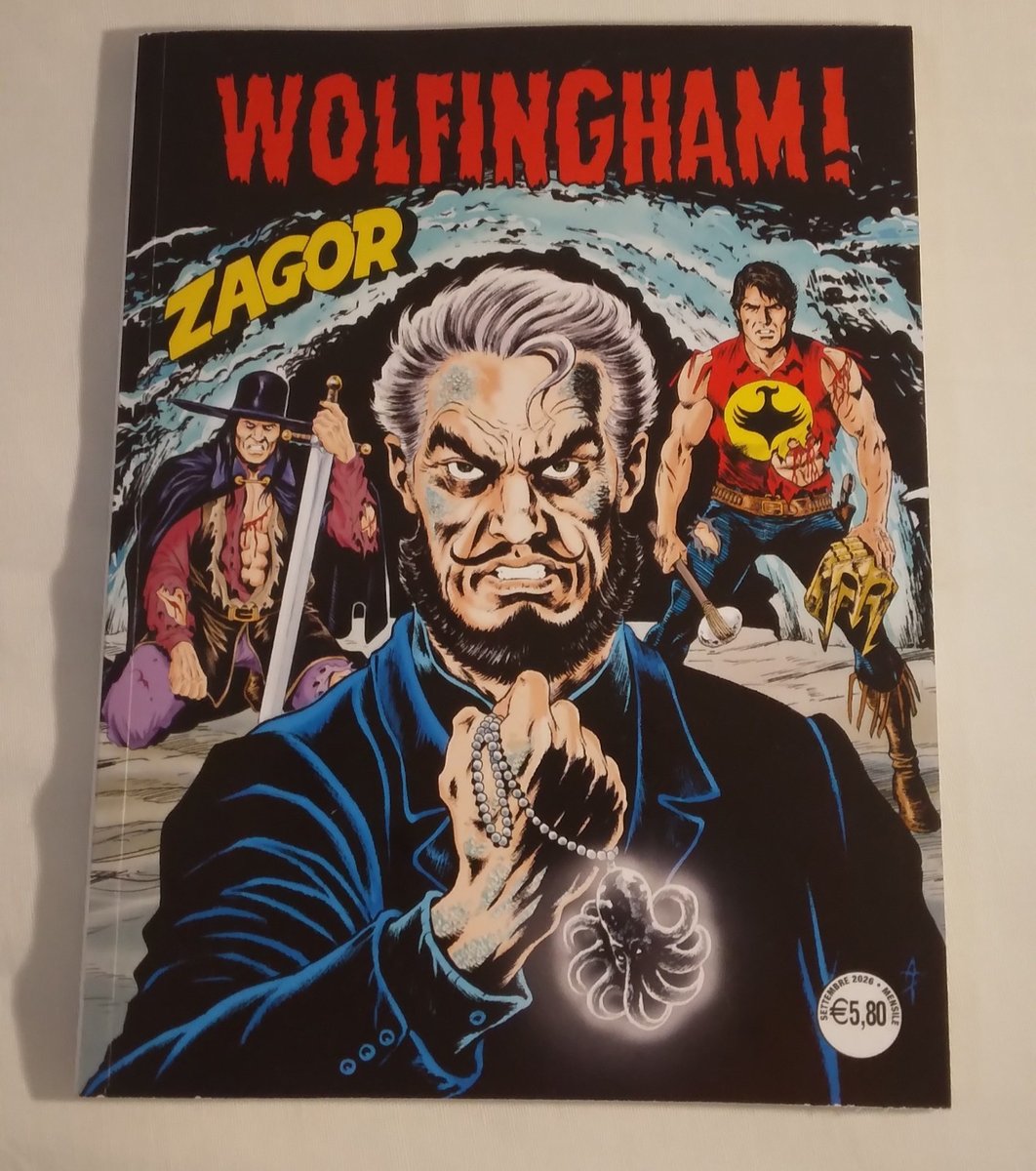 ZAGOR 785 WOLFINGHAM- GIUSFREDI, VILLA- OTTIMO STATO- SPED GRATUITA