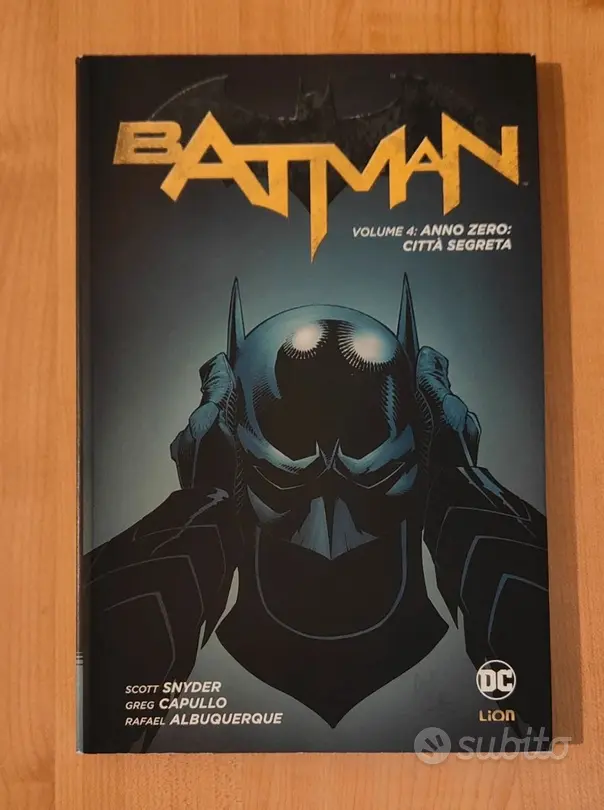 Batman Anno zero cittá segreta Lion Scott Snyder