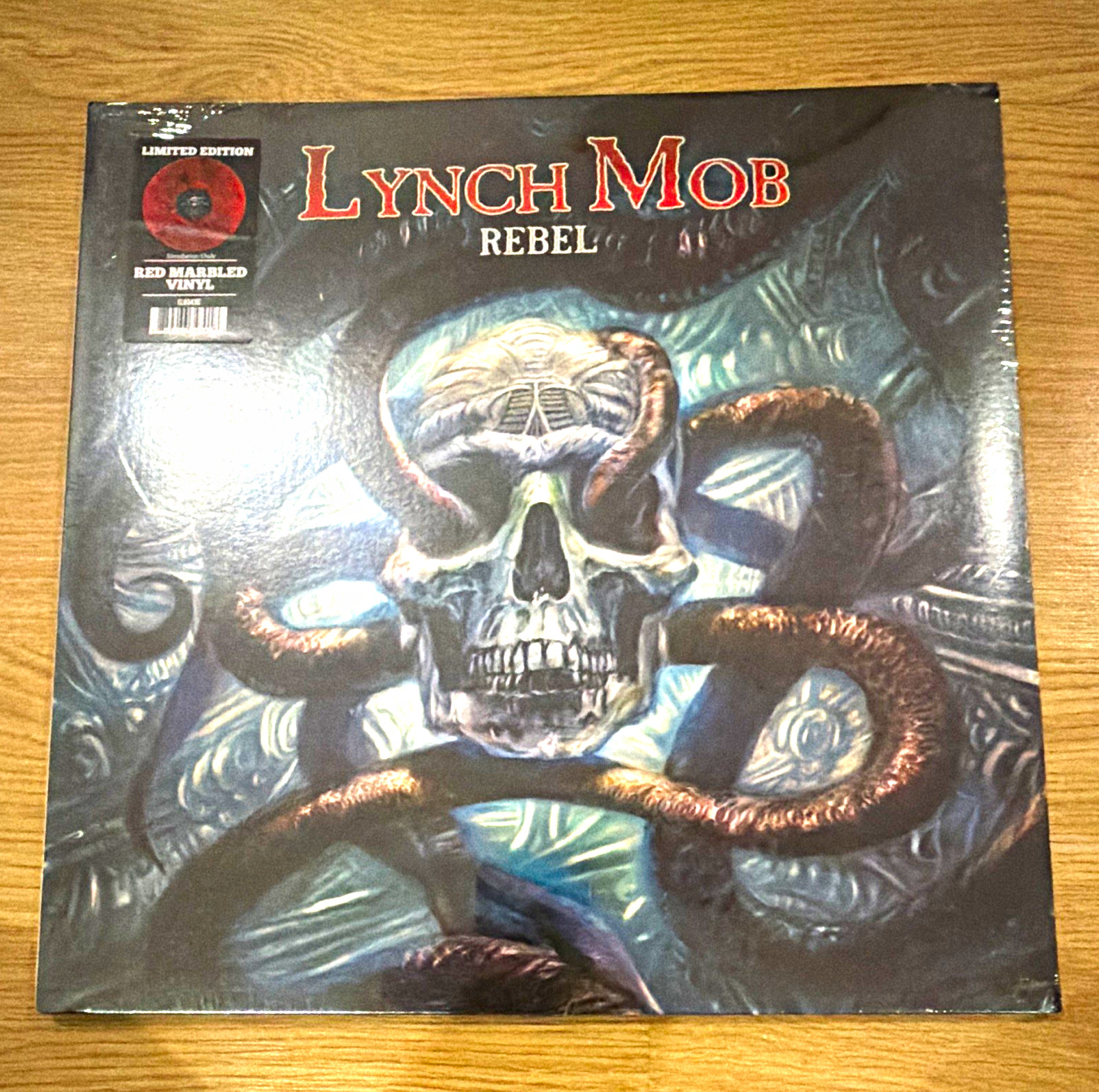 Lynch Mob | Rebel 12" LP Limited Red/Black Marbled Coloured Vinyl 2022 CL03430