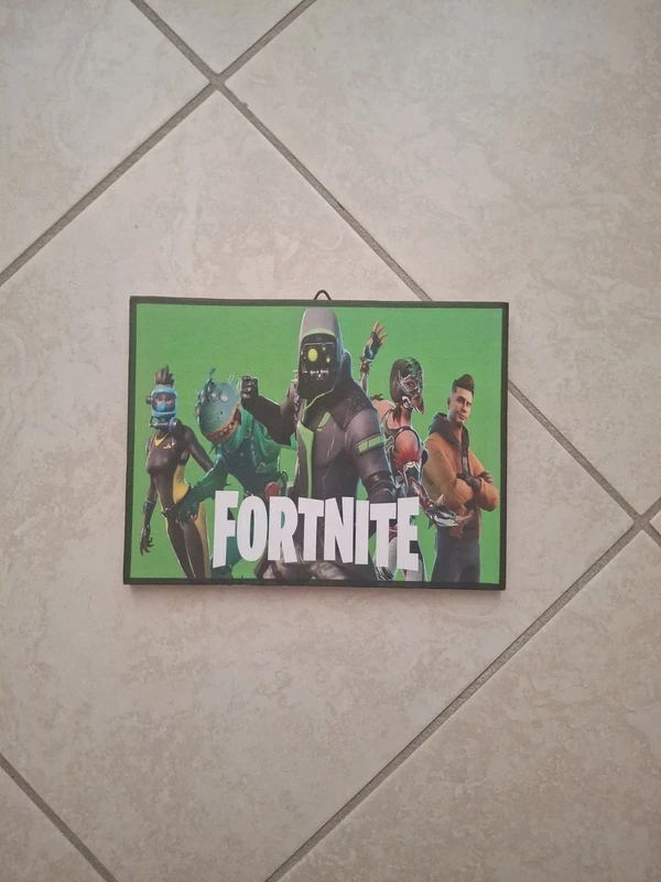Quadro Fortnite su Tela / Pannello da Parete – Camera Ragazzi