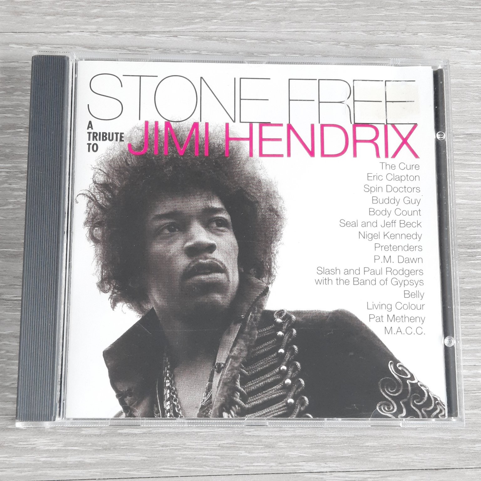 Various Artists – Stone Free: A Tribute to Jimi Hendrix CD 1993 Rock Reprise