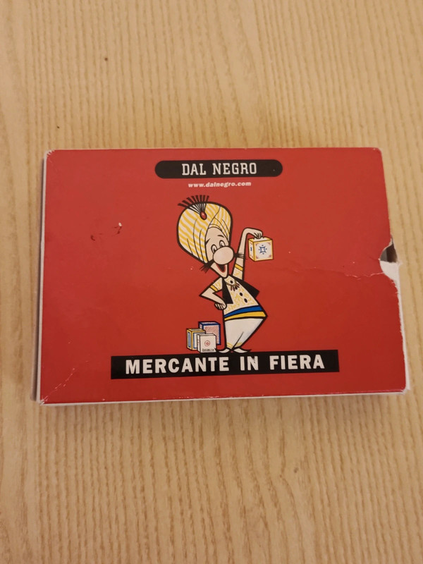 Dal Negro Mercante in Fiera 2 x 40 Carte da Gioco