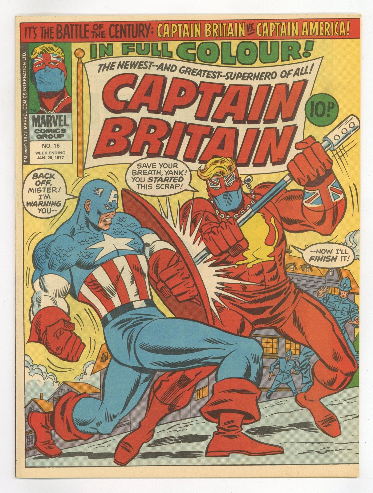 Capitan Gran Bretagna #16 VF+ 8.5 1977
