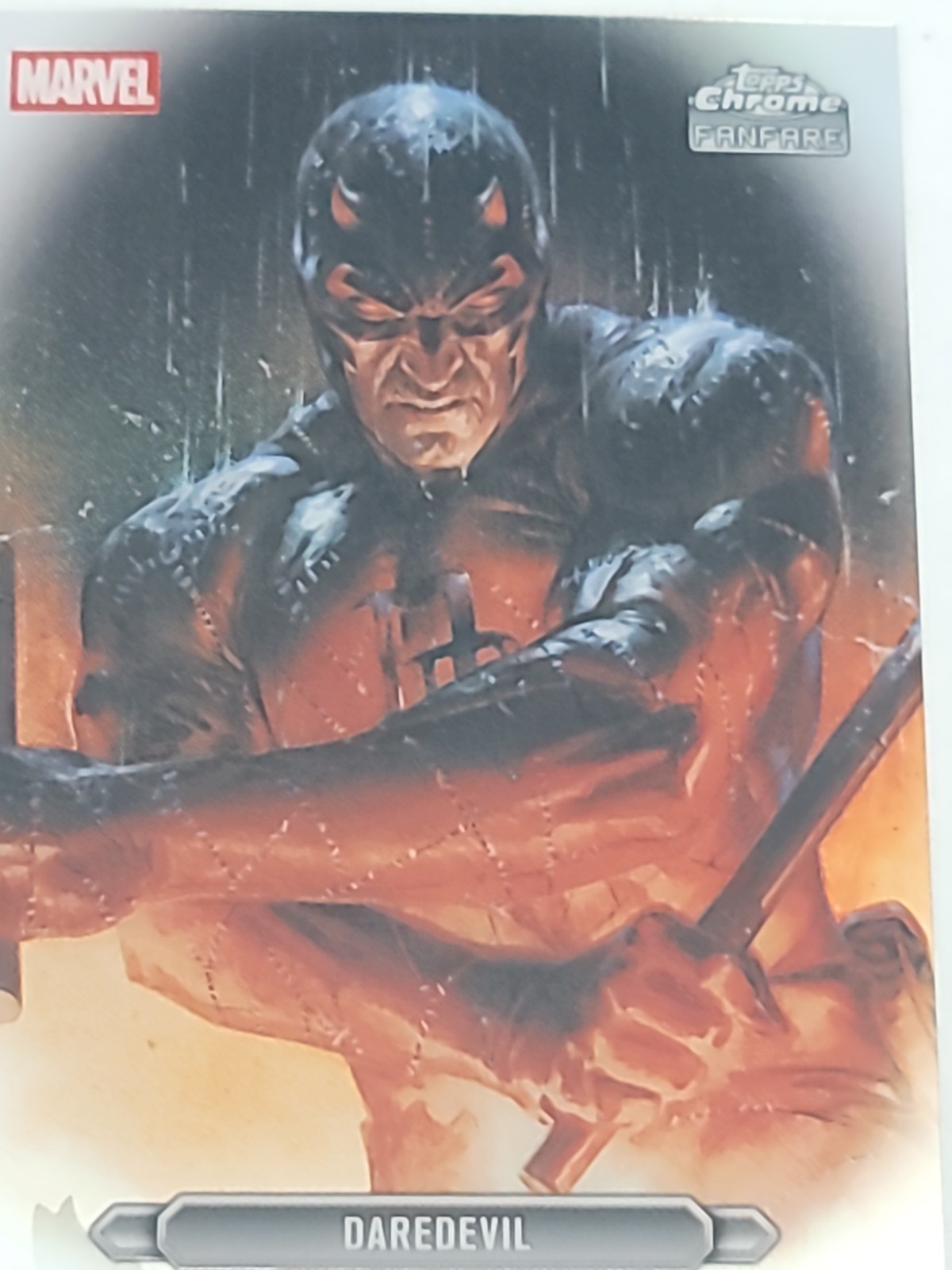 2026 Topps Chrome Marvel Comics #FF-11 Daredevil Fanfara