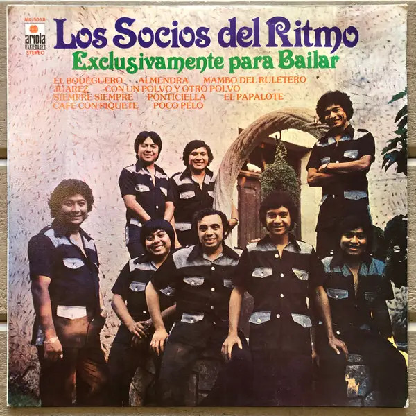 Los Socios del Ritmo Exclusivamente Para Bailar NEAR MINT Ariola Vinyl LP