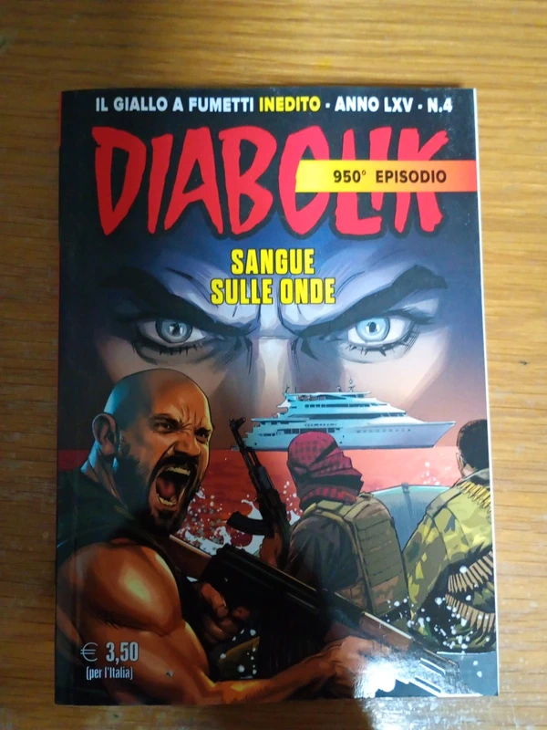 Diabolik n 4 Sangue sulle Onde