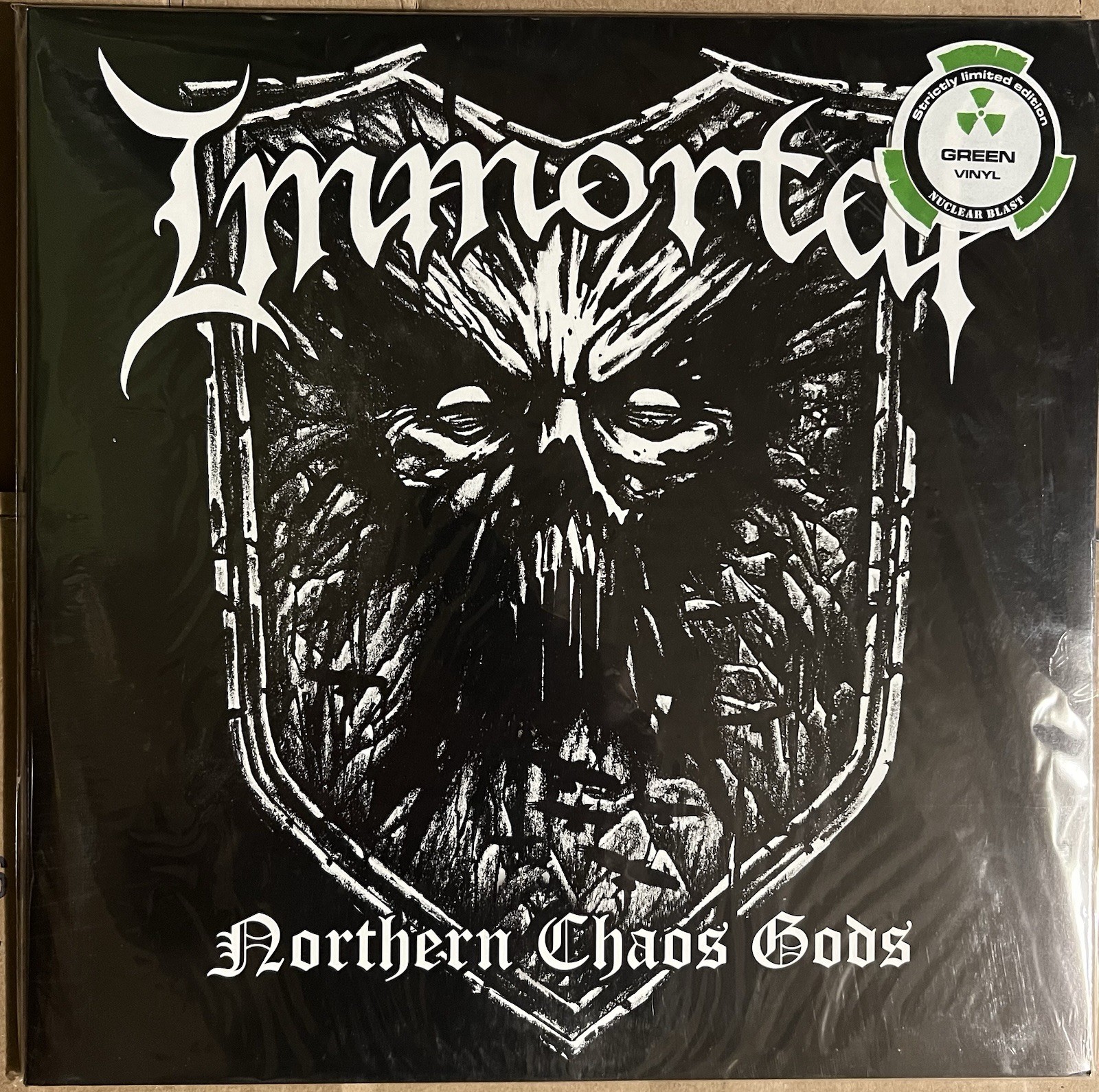 Immortal Northern chaos Gods 2018 Euro 300 copies Green vinyl M/Nm Sealed
