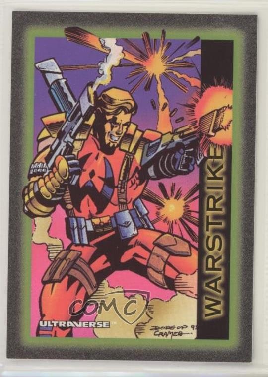 SkyBox Ultraverse Warstrike 1993 #74 00ah