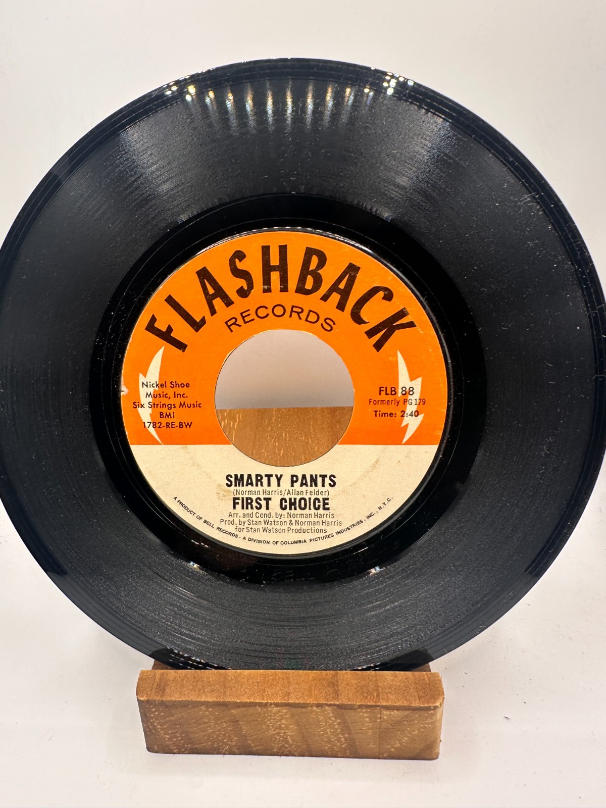 FIRST CHOICE - SMARTY PANTS / ARMED AND EXTREMELY - FLASHBACK 88 - 45 VINYL 7"