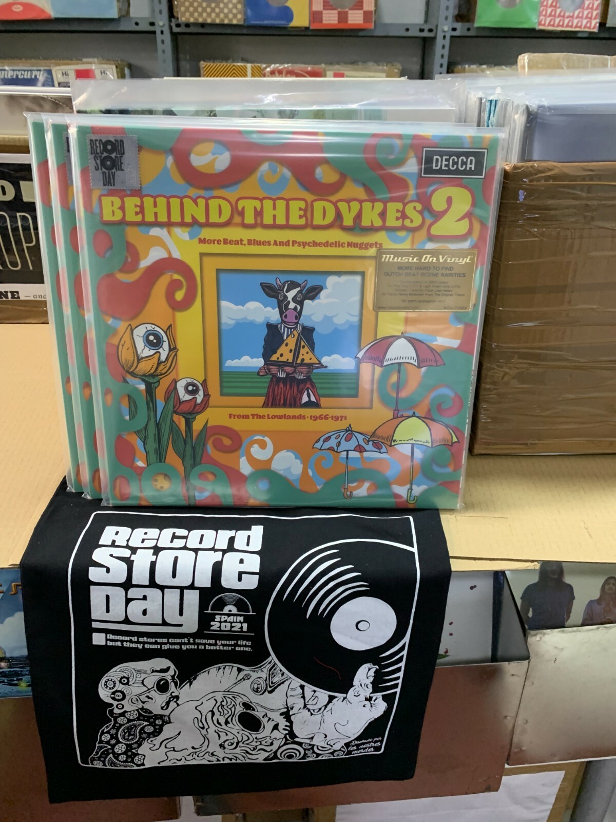 Behind The Dykes 2 2 LP More Hard To Find Dutch Beat Colour Vinyl RSD 2021