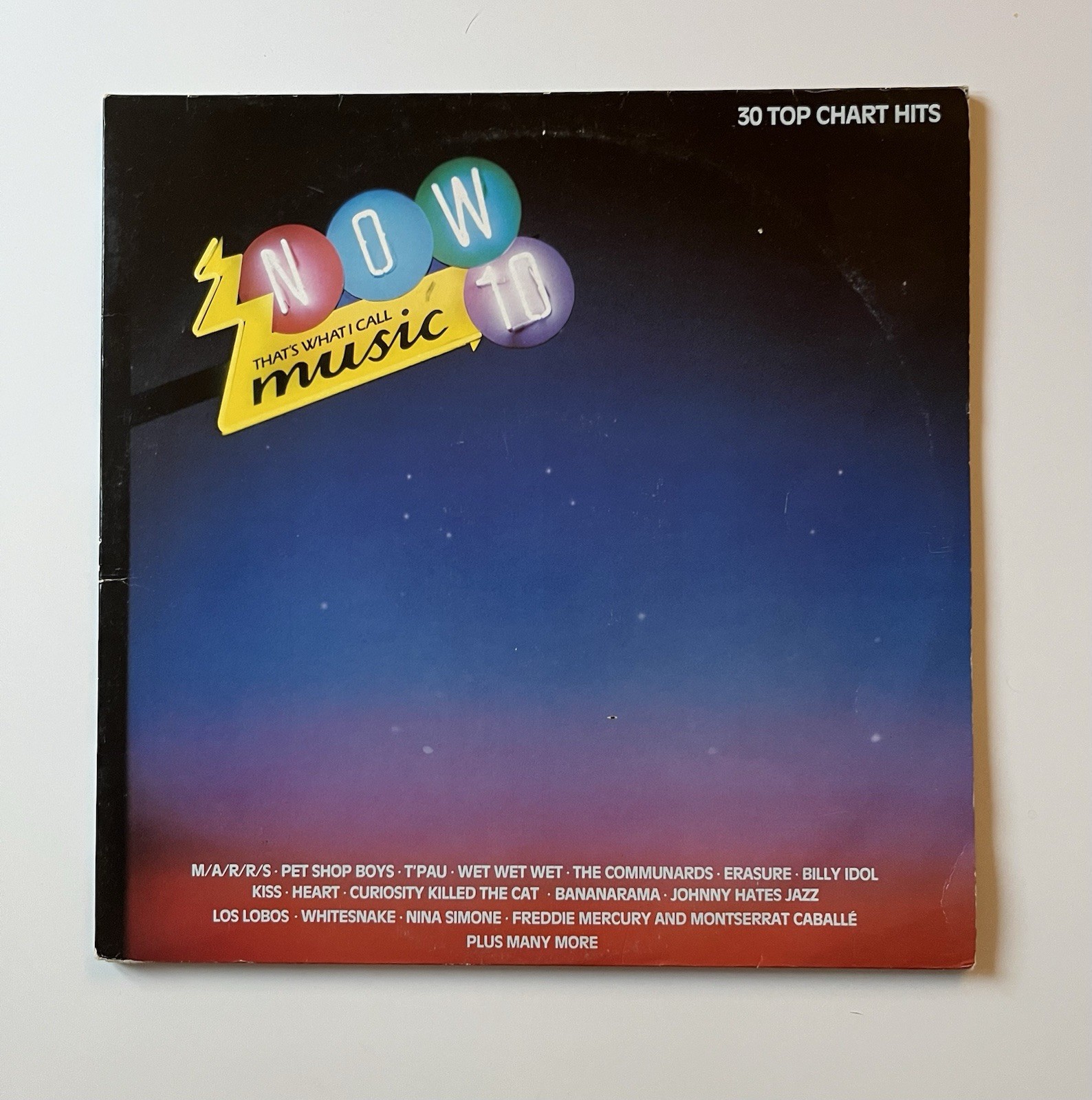 NOW That’s What I Call Music 10 - Double LP Compilation Vinyl Album - 1987 G/VG