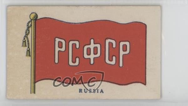 1939 Wilbur-Suchard Chocolate Flags (Series of 35) R51-2 Russia 0mx5
