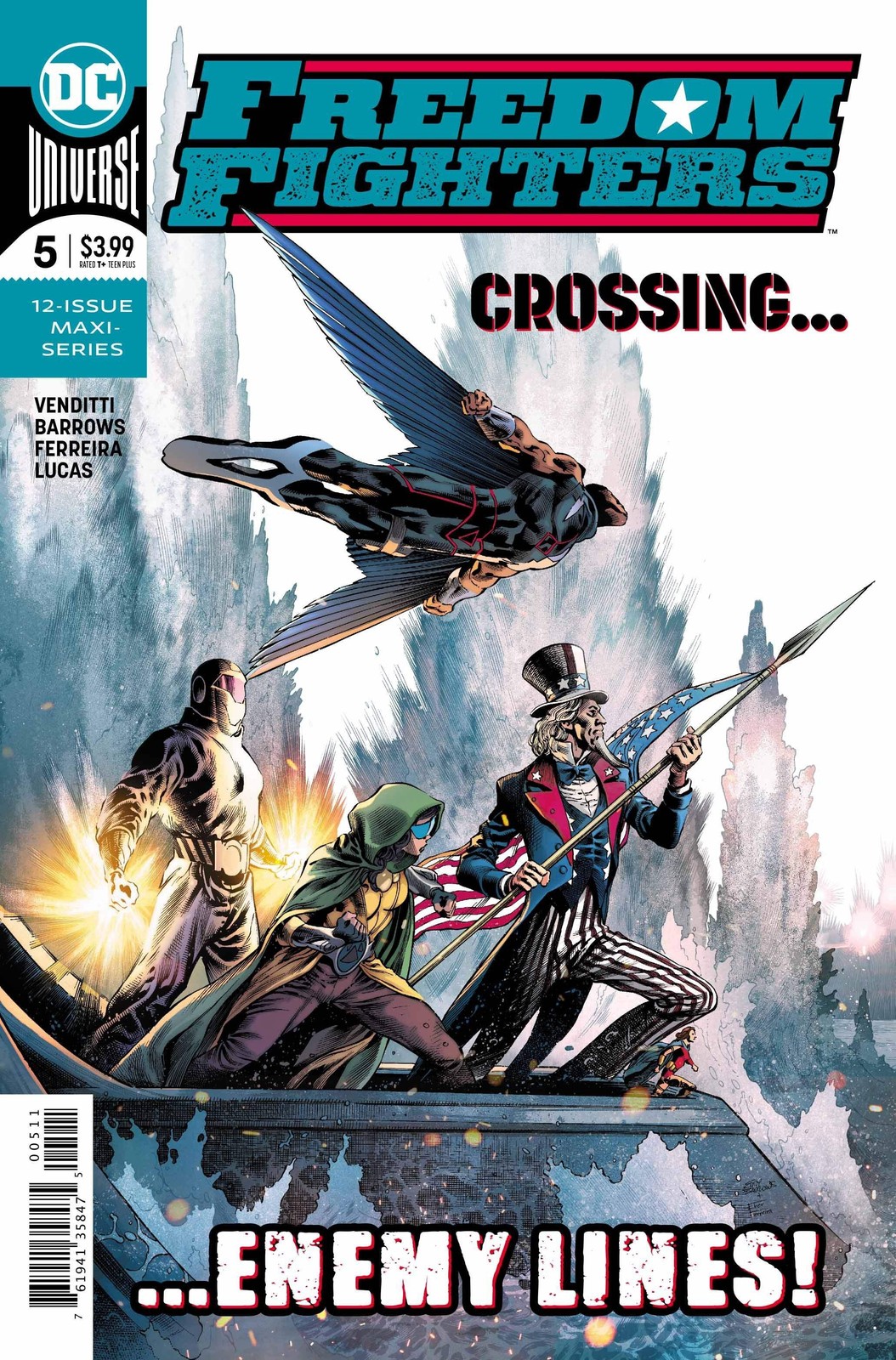 Freedom Fighters #5 CVR A DC Comics 2019 FN