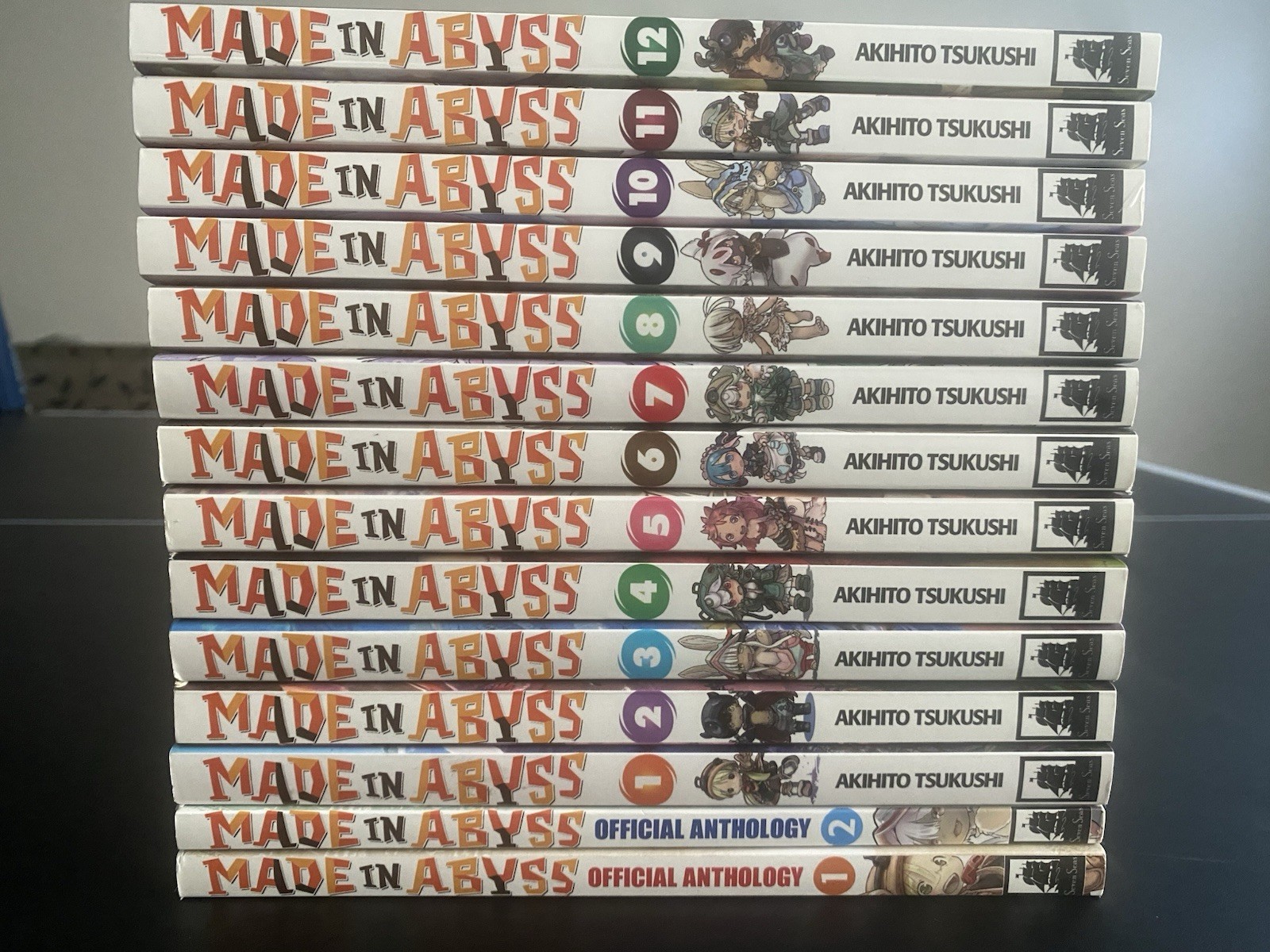 Made in Abyss Manga Inglese Vol 1-12, Made In Abyss Anthology 1-2