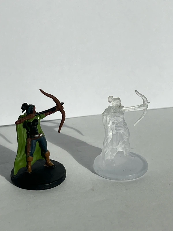 D&D - Human Ranger (Female) + invisible