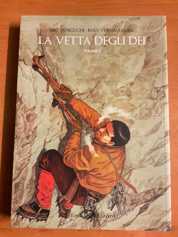 Jiro Taniguchi La Vetta degli Dei vol. 2 - Rizzoli Lizard