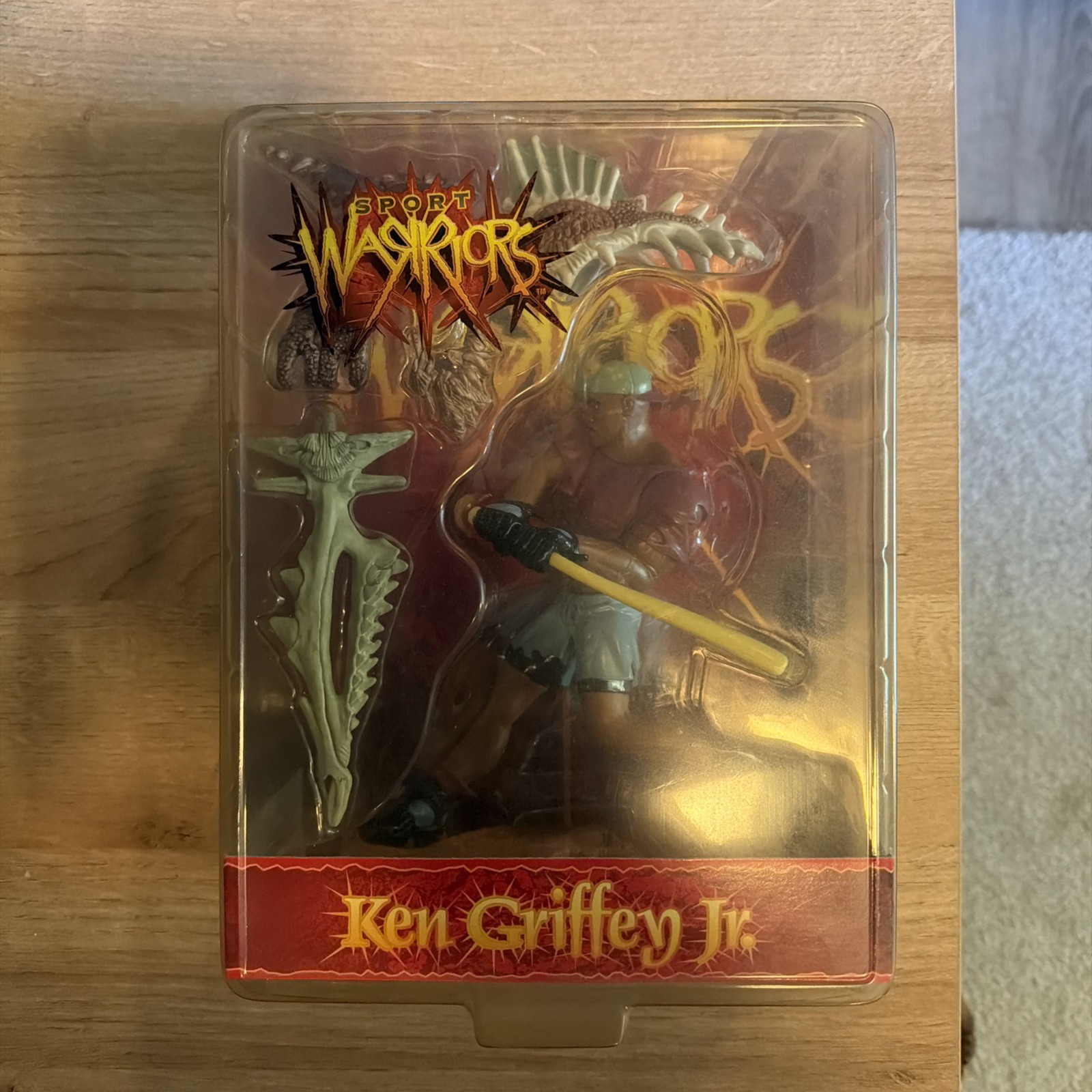 Sport Warriors Action Figure Ken Griffey Jr. MOC 1999 Crazyworks Original 