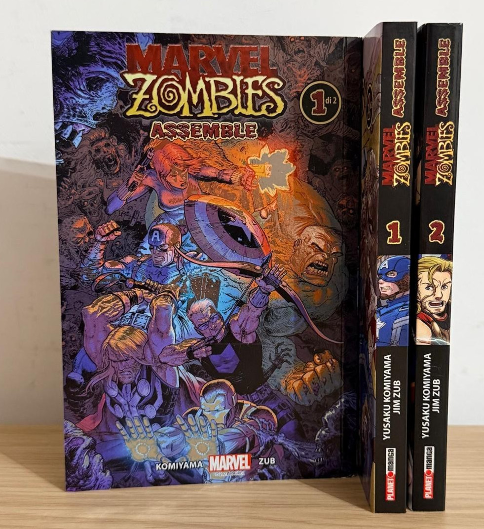 MARVEL ZOMBIES ASSEMBLE - Serie Completa 1/2 + VARIANT - Planet Manga Italiano