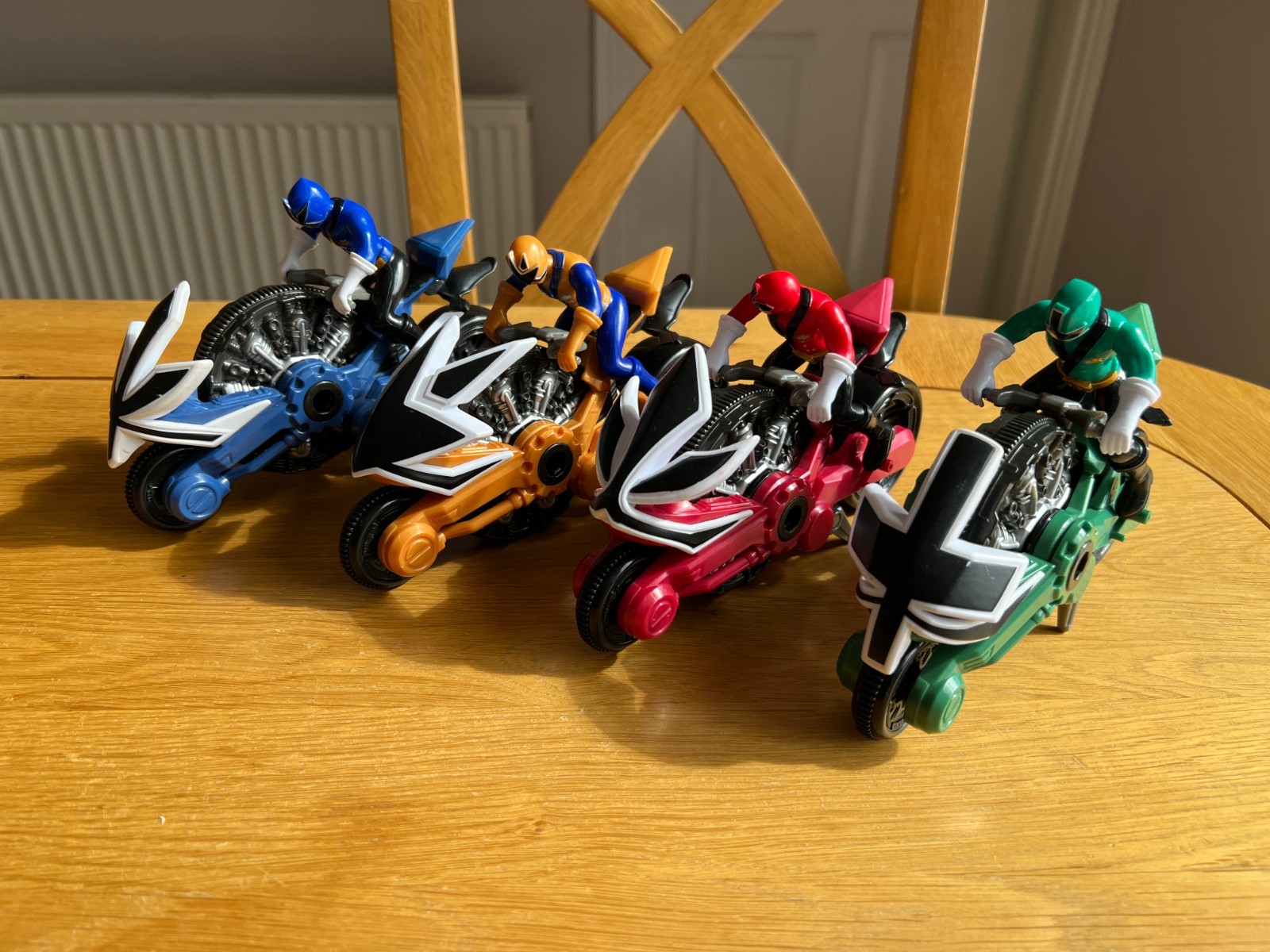 Set completo Power Rangers Dx Super Samurai dischi cicli e piloti