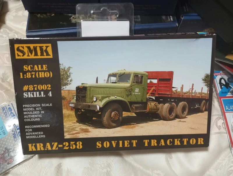 Kraz-258 Soviet Trakctor, SMK 1/87