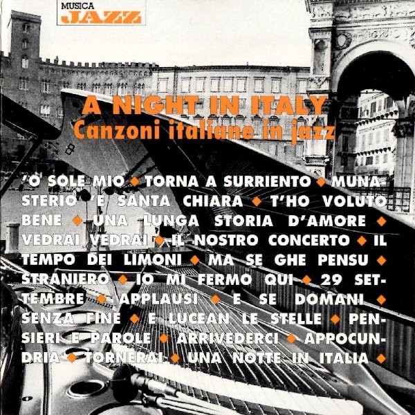 Various - A Night In Italy: Canzoni Italiane In Jazz (CD) (Mint (M)) - 113711071