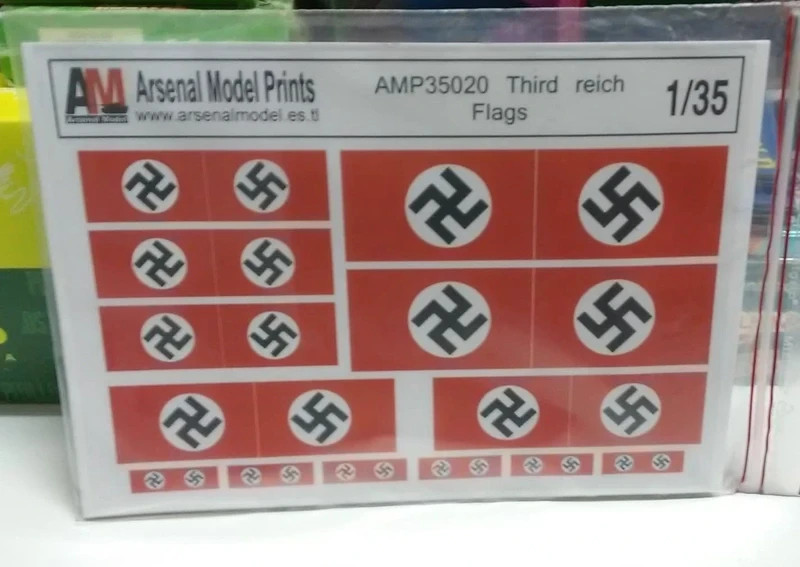 Banderas del III Reich, Arsenal Model Print 1/35-1/48-1/72