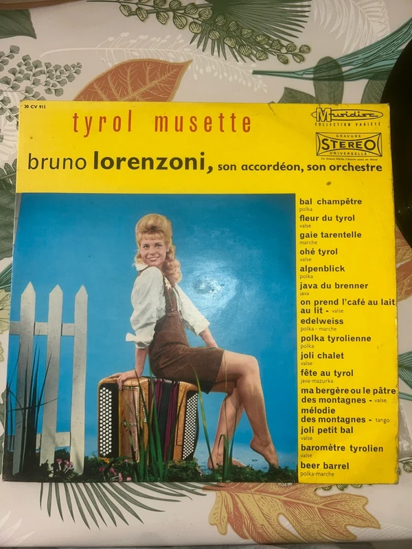 vinyle de tyrol musette
