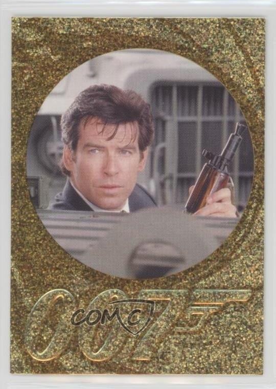 2012 Bond: 50th Anniversary Series 1 Sparkle Foil James Bond Pierce Brosnan b6s