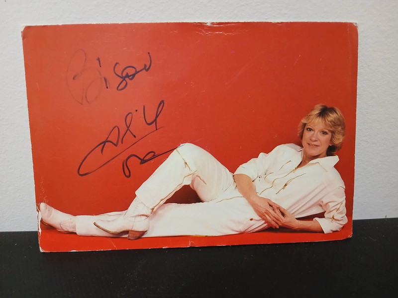 Dédicace autographe Vintage
