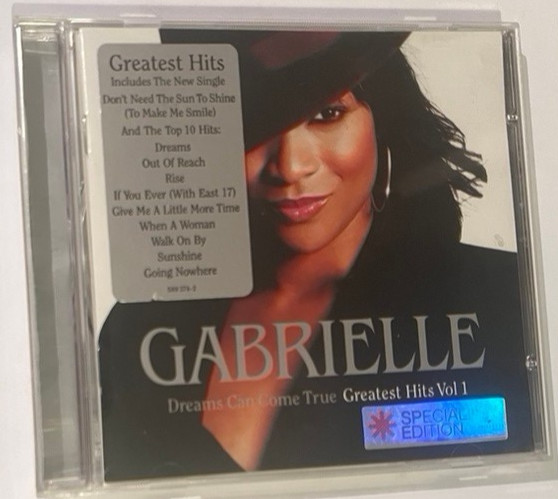Gabrielle: Dreams Can Come True: Greatest Hits Volume 1 CD Album Dreams Rise