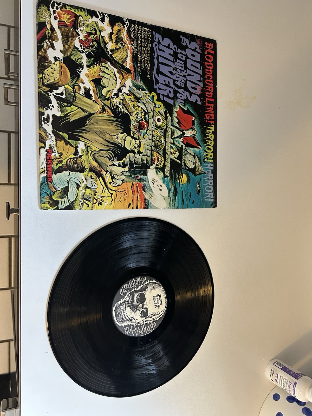 Sounds To Make You Shiver Vinyl Album Pickwick Tested SPC5101 Halloween Sounds ￼