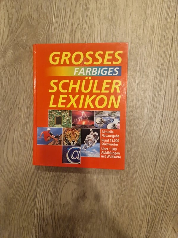 Großes farbiges Schülerlexikon