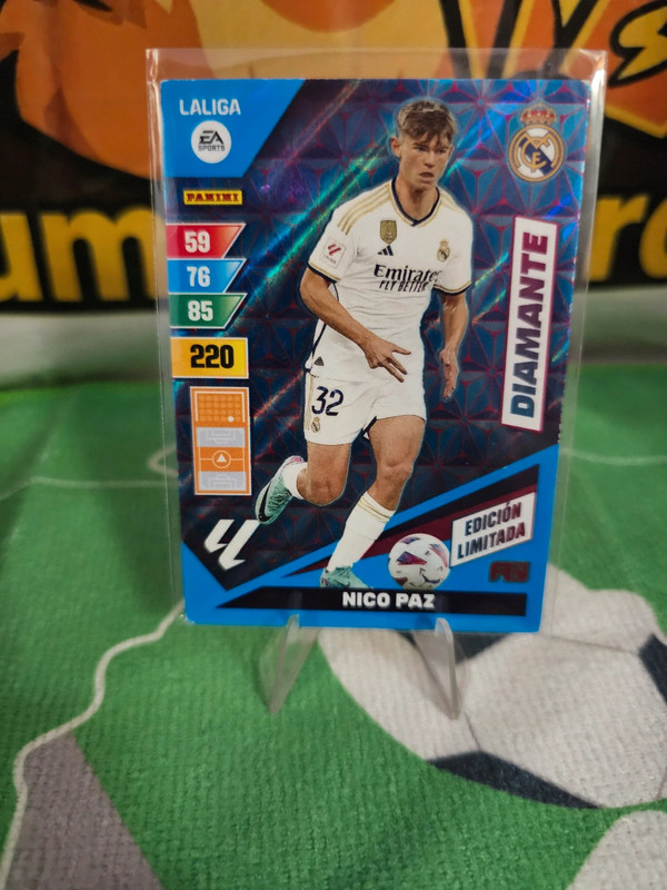 Adrenalyn 2023-24 - Nico Paz Rookie Edición Limitads